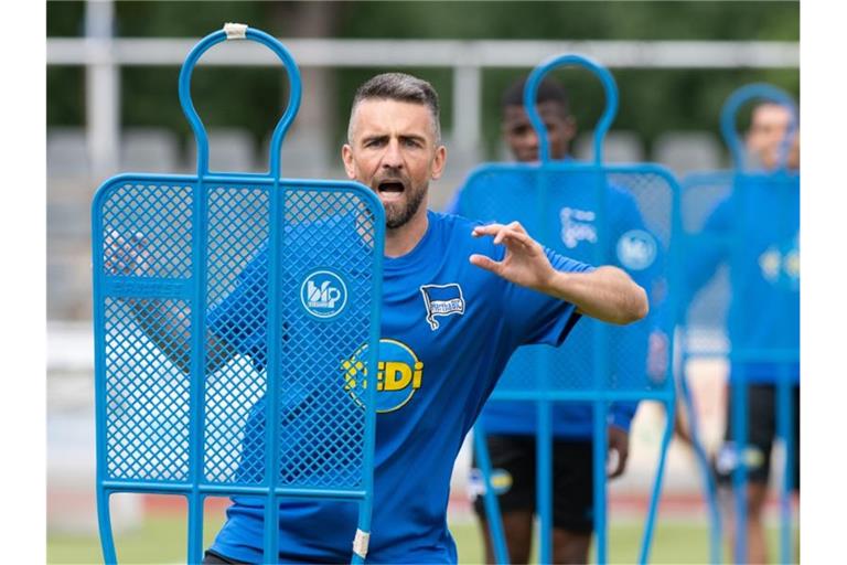 Bleibt Kapitän bei Hertha BSC: Vedad Ibisevic. Foto: Soeren Stache