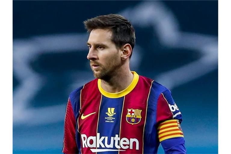 Bleibt nach dem Bericht einer katalanischen Sportzeitung wohl beim FC Barcelona: Lionel Messi. Foto: Miguel Morenatti/AP/dpa