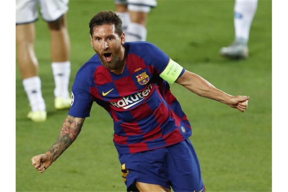 Bleibt nun doch beim FC Barcelona: Lionel Messi. Foto: Joan Monfort/AP/dpa