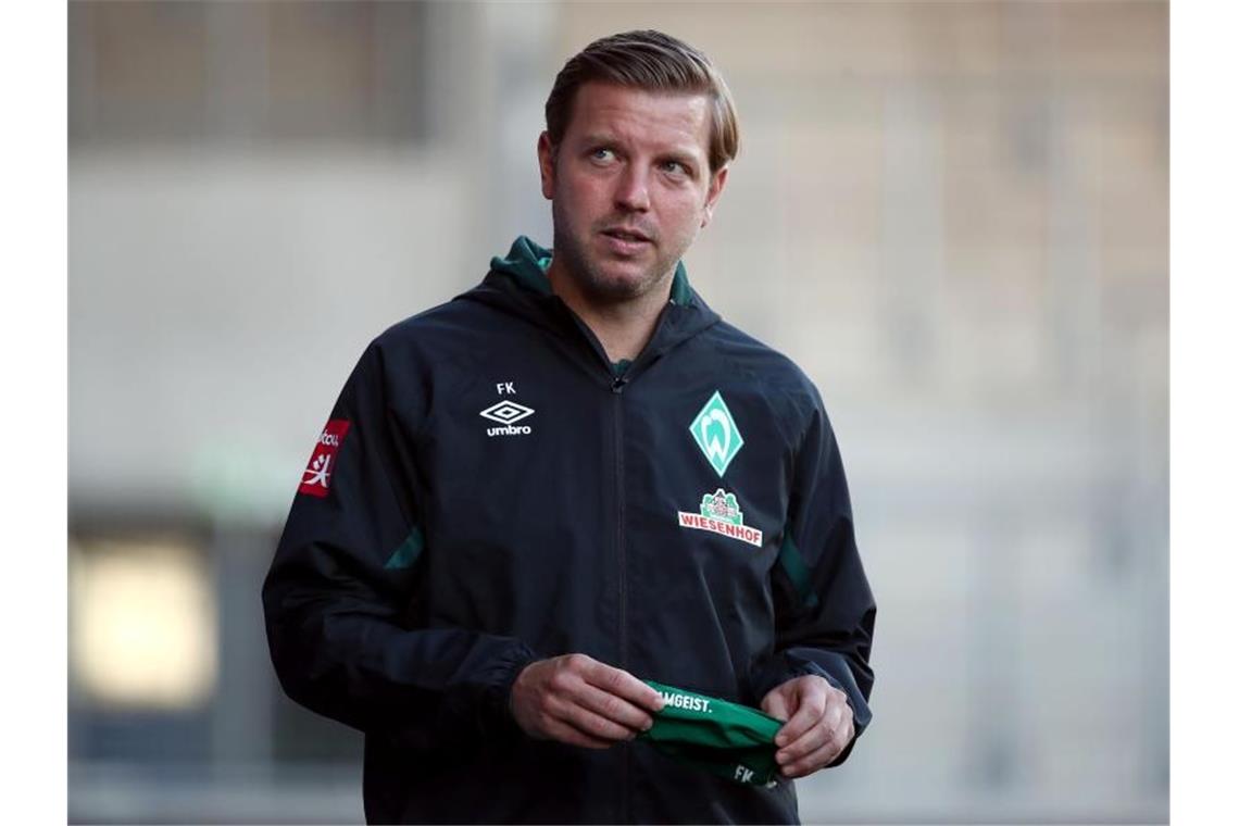 Bleibt Trainer des SV Werder Bremen: Florian Kohfeldt. Foto: Tom Weller/dpa