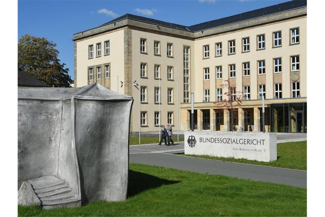 Blick auf das Bundessozialgericht in Kassel. Foto: Uwe Zucchi