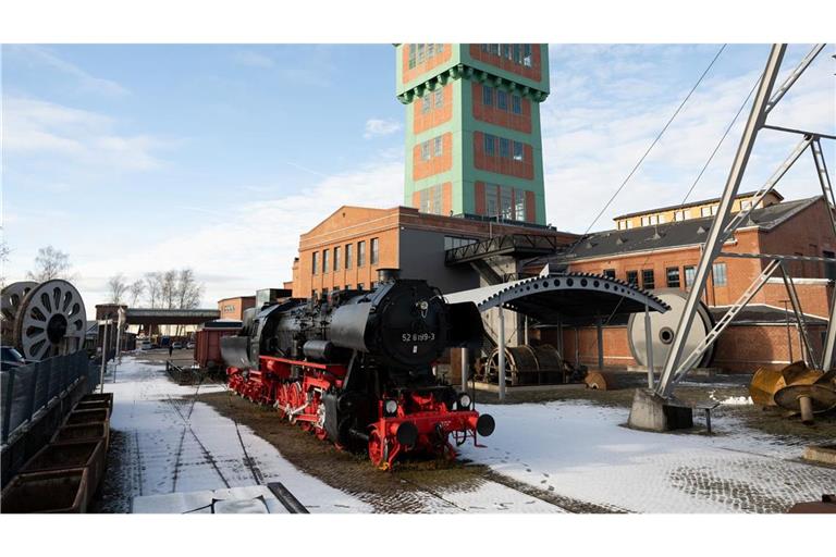Blick auf das Museum "Kohlewelt" in Oelsnitz bei Chemnitz. Hier wurde Bilanz über das Kulturhauptstadtjahr 2025  gezogen.