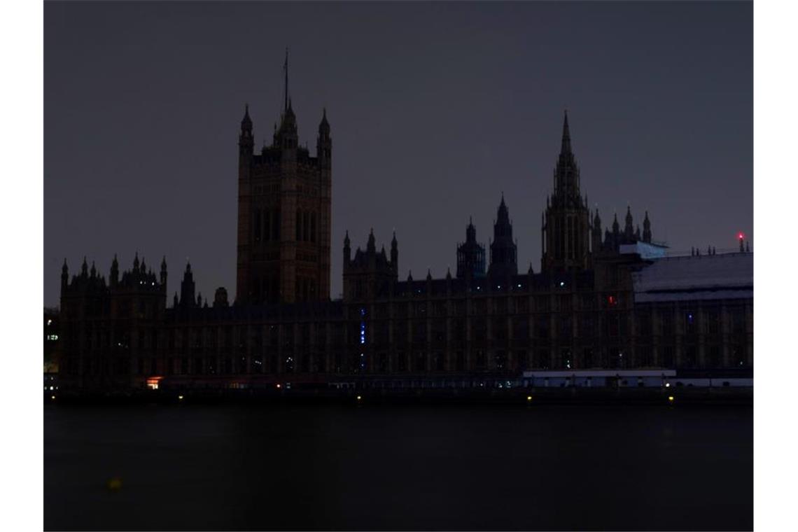Blick auf den Palace of Westminster, das britische Parlament. Foto: David Parry/PA Wire