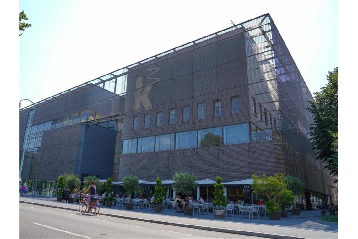 Blick auf die Außenfassade der Kunsthalle in Mannheim. Foto: Uwe Anspach/dpa/Archivbild