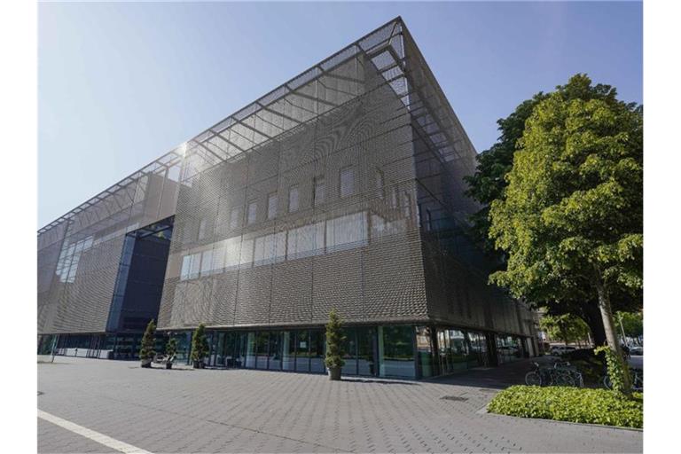 Blick auf die Außenfassade der Kunsthalle in Mannheim. Foto: Uwe Anspach/dpa/Archivbild