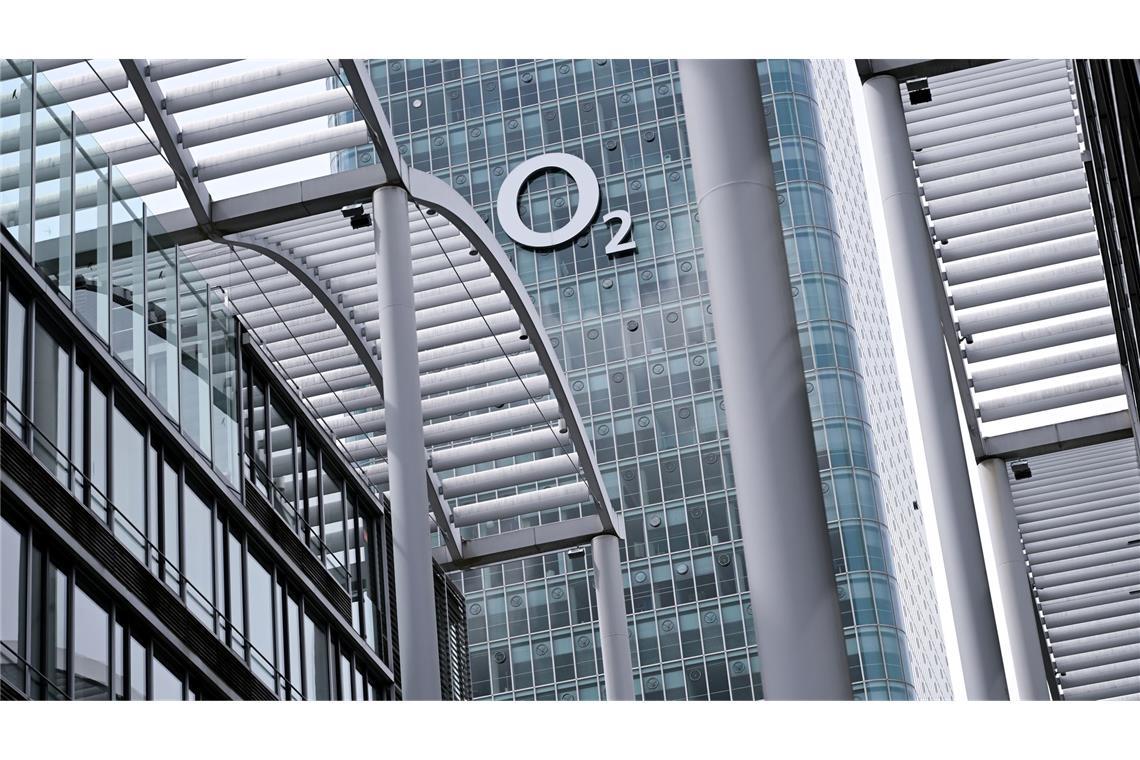 Blick auf die O2-Zentrale in München.