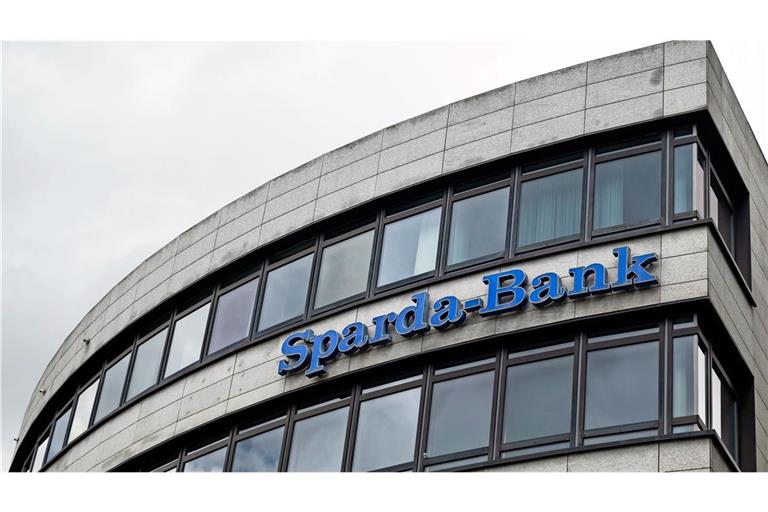 Blick auf die Zentrale der Sparda-Bank BW in Stuttgart