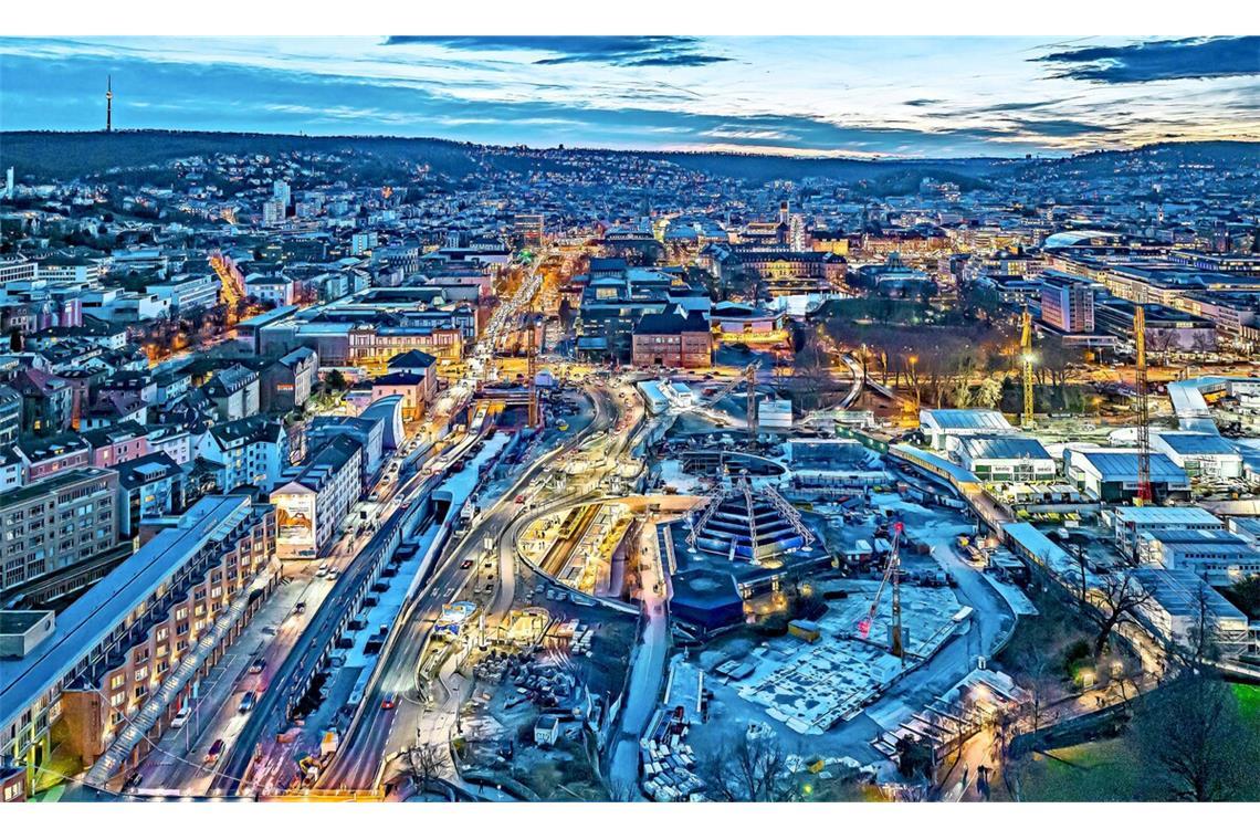Blick auf Stuttgart. Wenn Stadtentwickler über die Stadt der Zukunft nachdenken, denken sie über den Kesselrand hinaus.