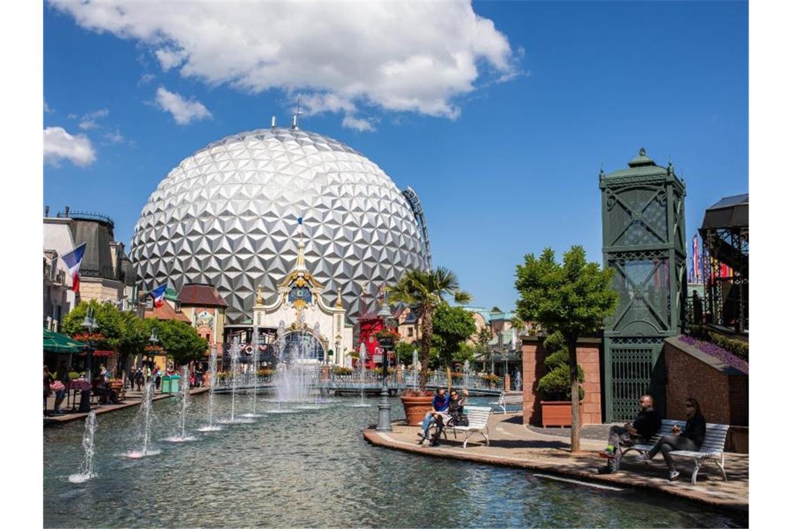 Blick in den Europa-Park in Rust. Foto: Philipp von Ditfurth/dpa