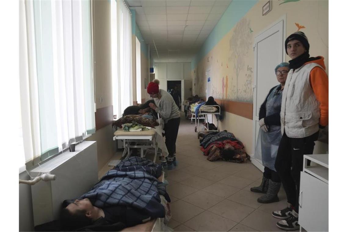 Krieg gegen die Ukraine: So ist die Lage Blick in den Innenraum einer Wohnung in Kiew, die von einem russischen Luftangriff getroffen wurde. Foto: Seth Sidney Berry/ZUMA Press Wire Service/dpa