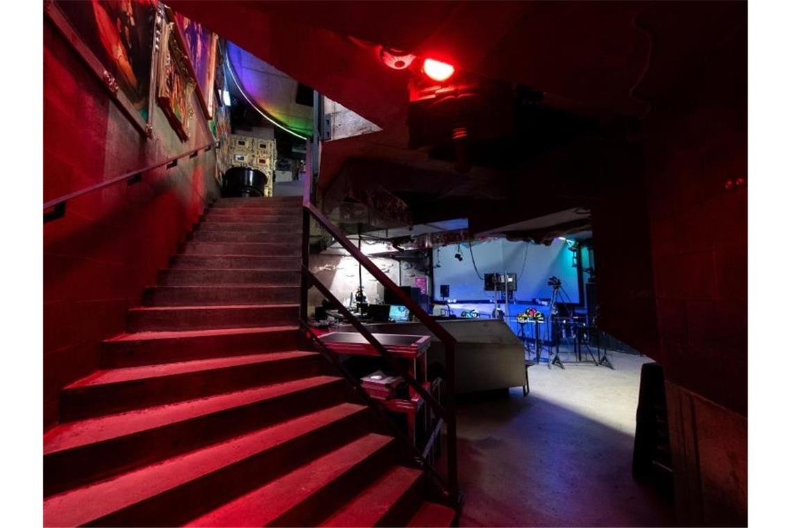 „Hauptsache auf“: Drei Clubs dürfen Party-Versuche wagen Blick in einen geschlossenen Club. Foto: Sven Hoppe/dpa/Symbolbild