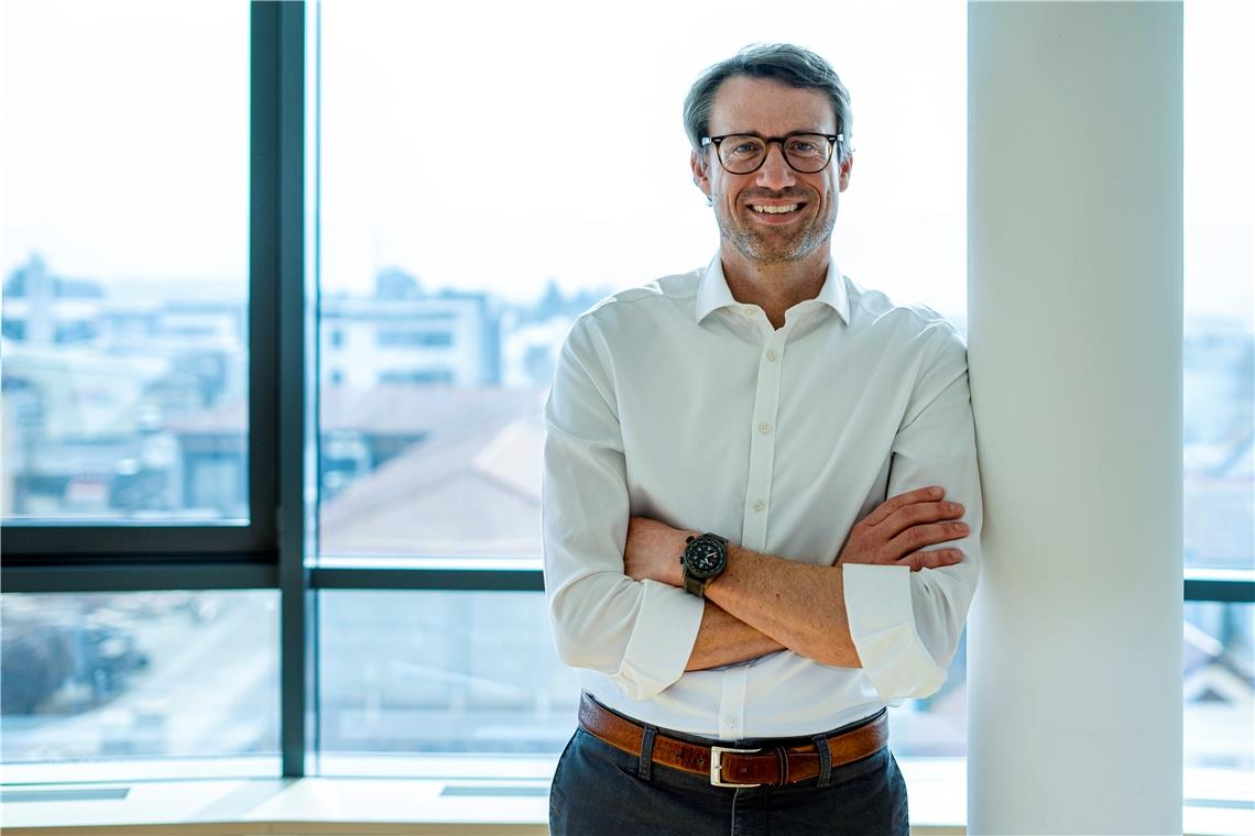 Stoba plant für die Zeit ohne Verbrenner Blickt optimistisch in die Zukunft: Stoba-Geschäftsführer Christoph Bode.