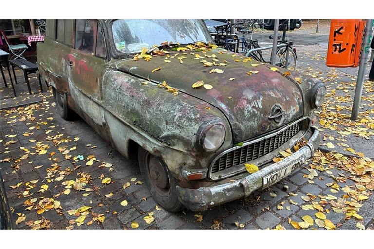 Bloß nicht waschen - dieser Opel ist ein Experiment.