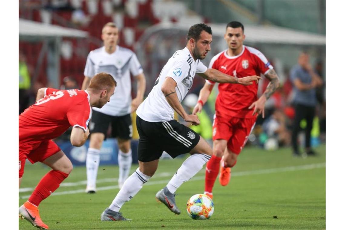 Öztunali will den nächsten DFB-Titel Blüht beim DFB regelmäßig auf: Der Mainzer Levin Öztunali. Foto: Cezaro De Luca