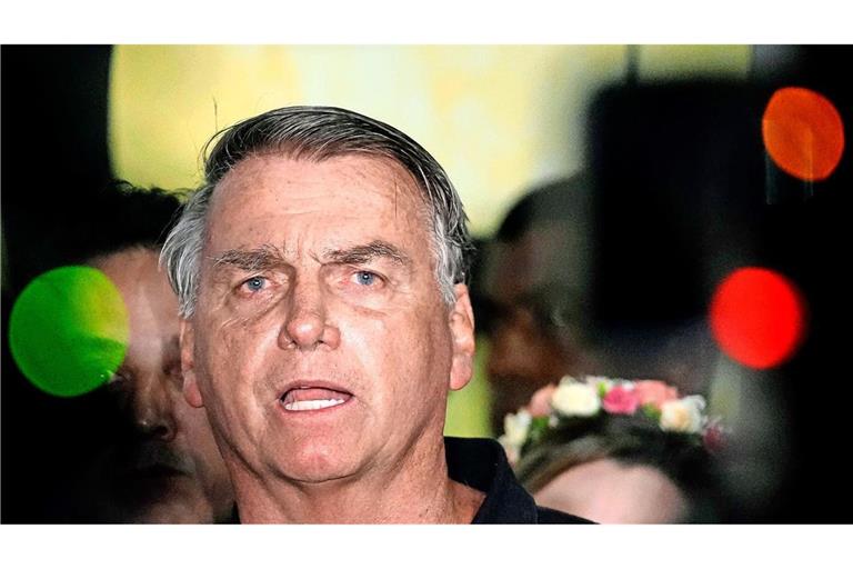 Bolsonaro muss sich derzeit vor Gericht verantworten. (Archivbild)
