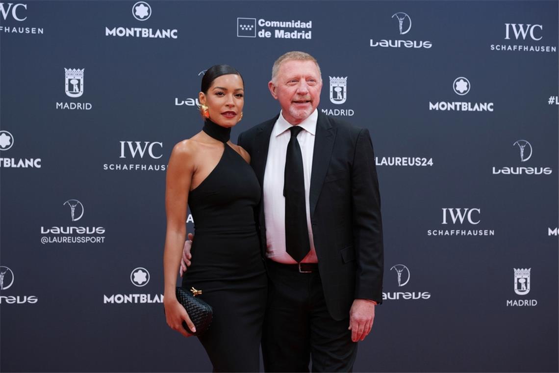 Das sind seine vier Kinder – und bald folgt Nummer fünf Boris Becker mit seiner aktuellen Ehefrau Lilian.