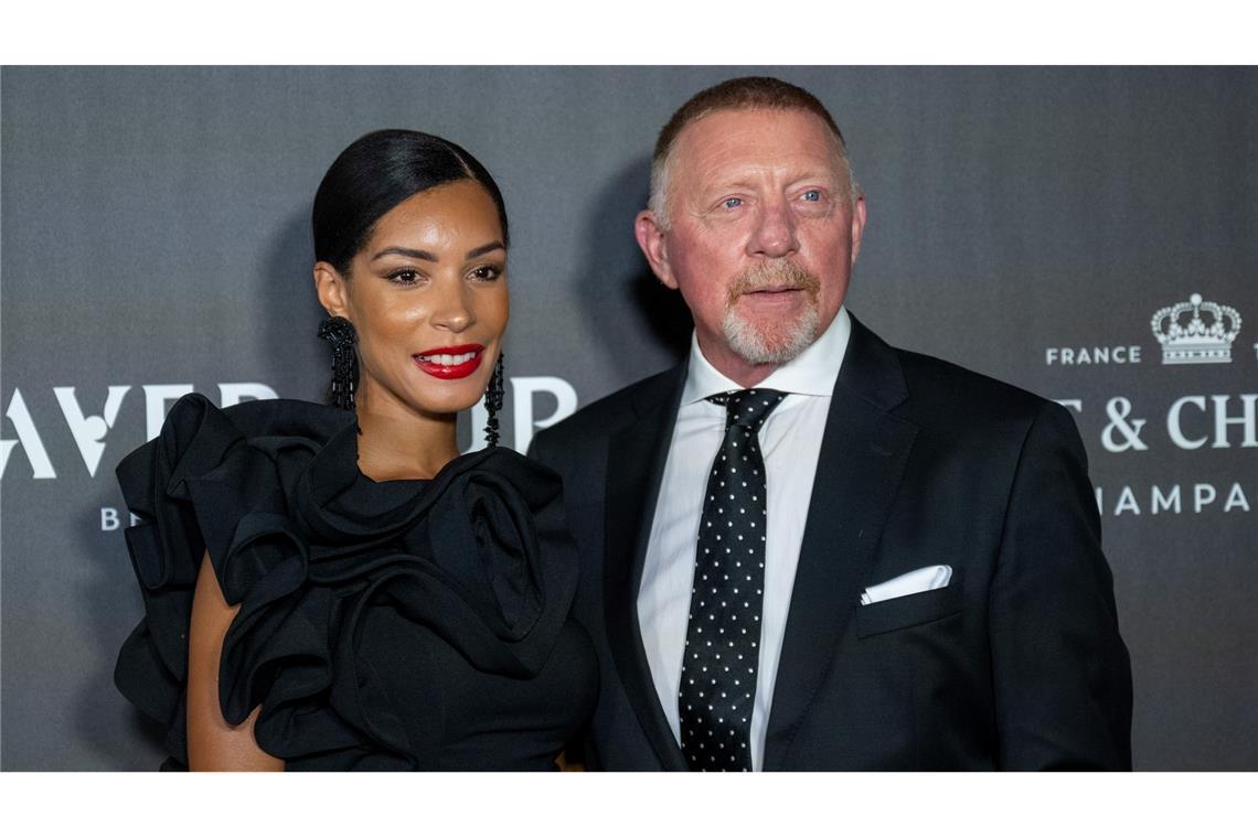 Becker über Wimbledon-Coup: "Plötzlich war die Freiheit weg" Boris Becker und seine Frau Lilian de Carvalho Monteiro bei einem öffentlichen Termin