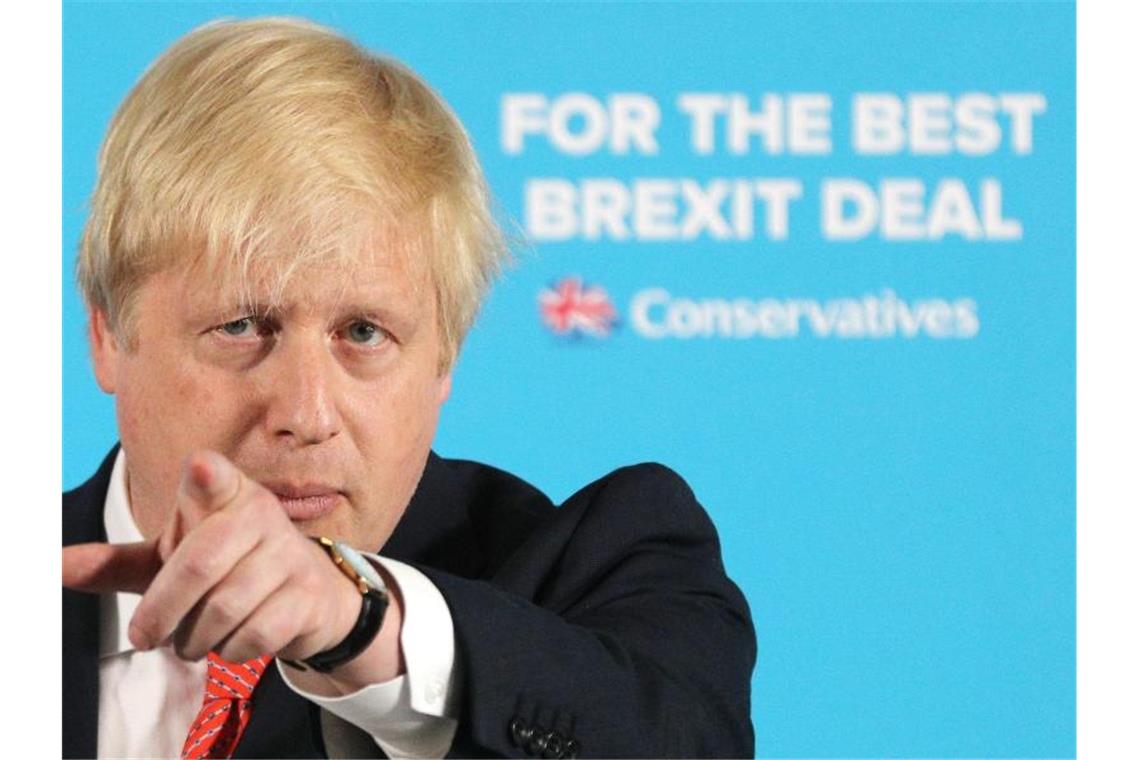 Immer mehr Bewerber um May-Erbe: Droht Brexit-Wettrüsten? Boris Johnson, britischer Ex-Außenminister, will Regierungschef werden. Foto: Owen Humphreys/Press Association