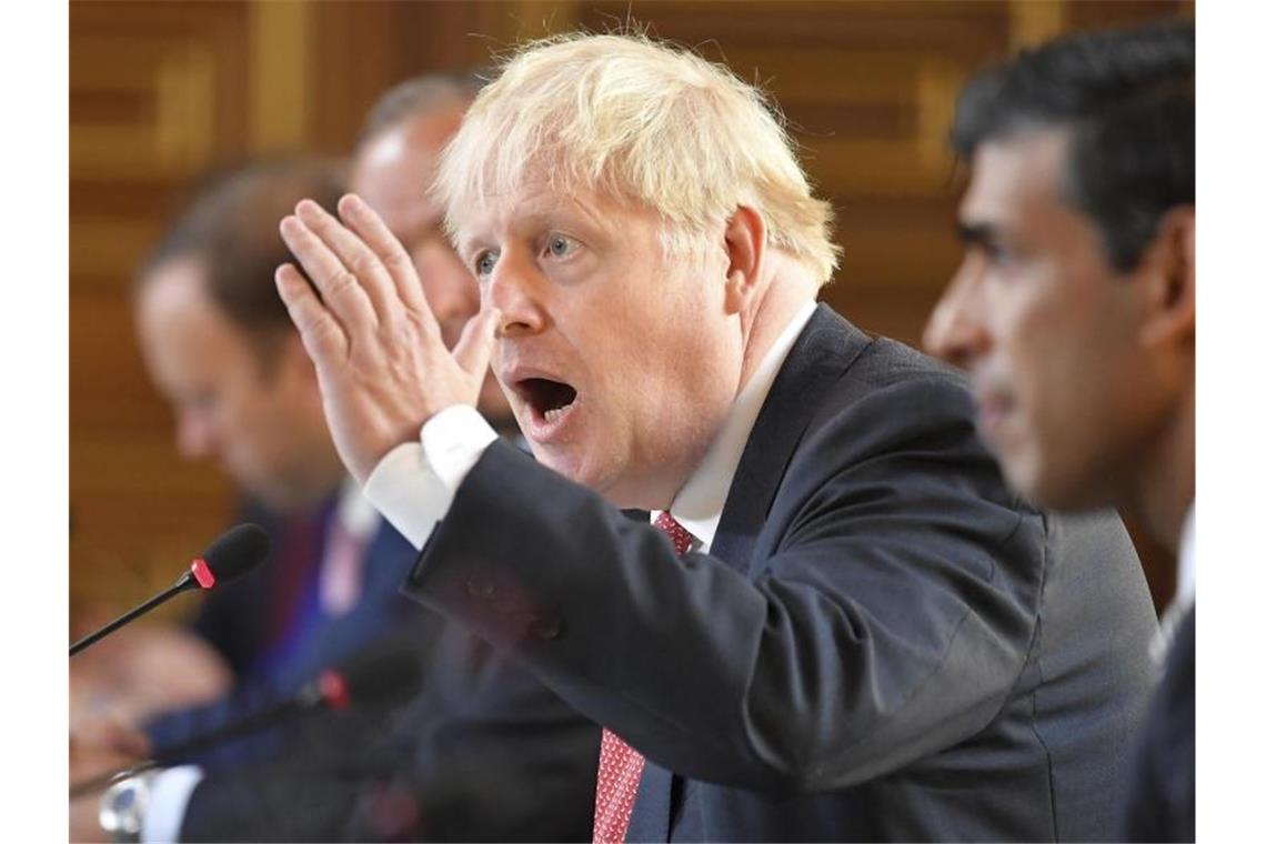 Boris Johnson fordert von der EU mehr Entgegenkommen. Foto: Toby Melville/Reuters Pool/AP/dpa