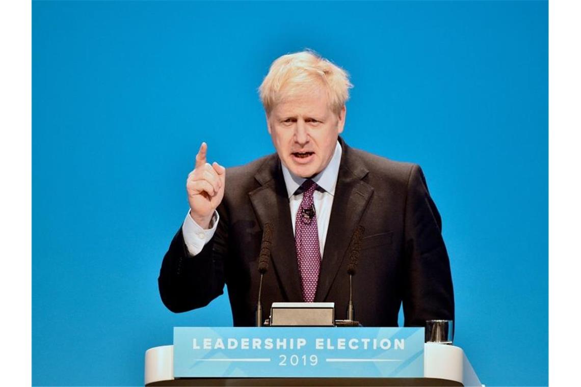 Zeitung: Britischer Premier wird am 23. Juli bekanntgegeben Boris Johnson gilt als Favorit im Rennen um die Nachfolge der britischen Premierministerin Theresa May. Foto: Ben Birchall/PA Wire