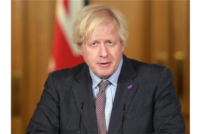 Boris Johnson hat einen „vorsichtigen, aber unwiderrufbaren“ Ausstieg angekündigt. Foto: Geoff Pugh/Daily Telegraph via PA Wire/dpa