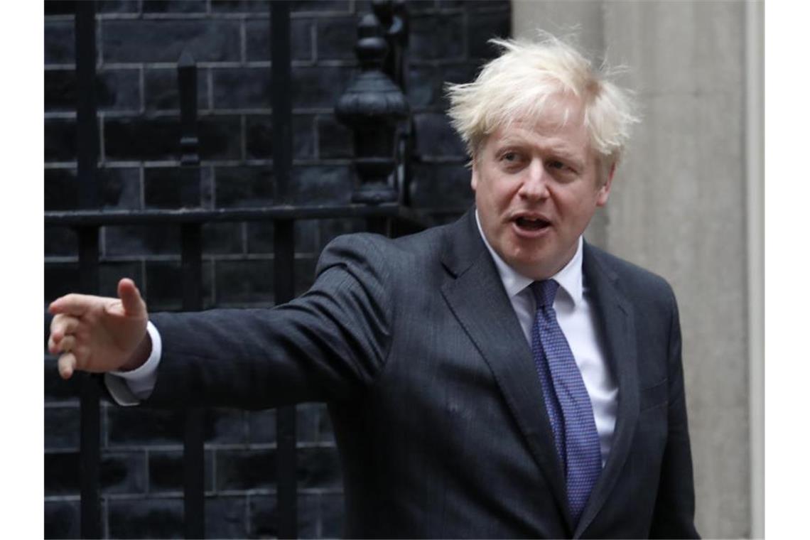 Boris Johnson, Premierminister von Großbritannien. Foto: Frank Augstein/AP/dpa