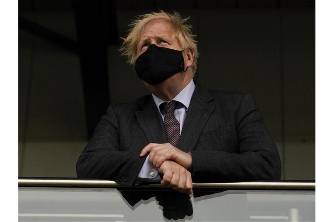 Boris Johnson, Premierminister von Großbritannien. Foto: Alberto Pezzali/PA Wire/dpa