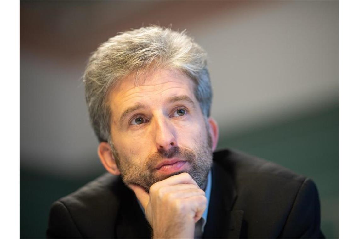 Tübingen nach Fahrgastanstieg für kostenfreien Nahverkehr Boris Palmer (Bündnis 90/Die Grünen), Oberbürgermeister der Stadt Tübingen. Foto: Sebastian Gollnow/Archivbild