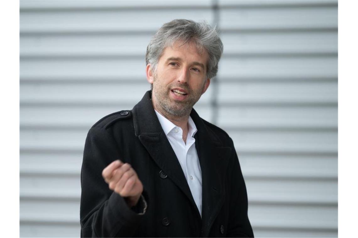 Boris Palmer: Tübingens Modellprojekt steht sehr unter Druck Boris Palmer (Bündnis 90/Die Grünen), Oberbürgermeister von Tübingen. Foto: Marijan Murat/dpa/Archivbild