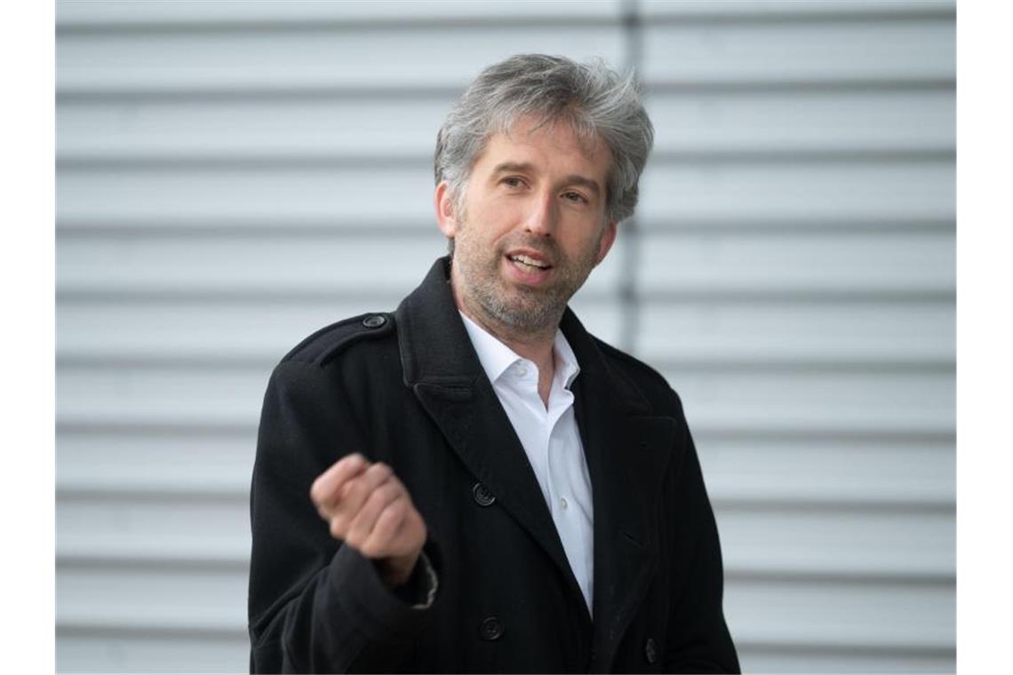Palmer wirbt für Verlängerung seines Modellprojekts Boris Palmer (Bündnis 90/Die Grünen), Oberbürgermeister von Tübingen. Foto: Marijan Murat/dpa/Archivbild