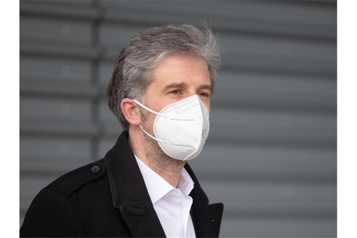 Tübingen verbietet Außer-Haus-Verkauf ab 01.00 Uhr nachts Boris Palmer (Bündnis 90/Die Grünen), Oberbürgermeister von Tübingen. Foto: Marijan Murat/dpa/Archivbild