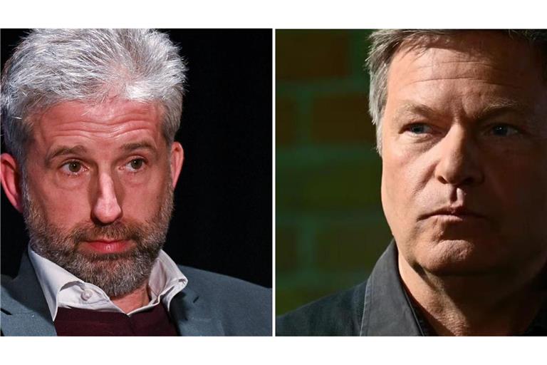 Boris Palmer (l.) hätte sich Robert Habeck als Klimaminister gewünscht.