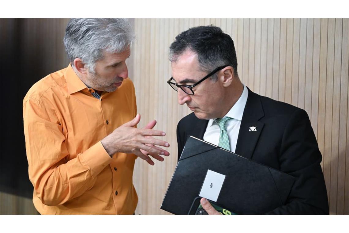 Boris Palmer (links) und Cem Özdemir - das Projekt Bürokratieabbau nimmt immer konkretere Züge an.