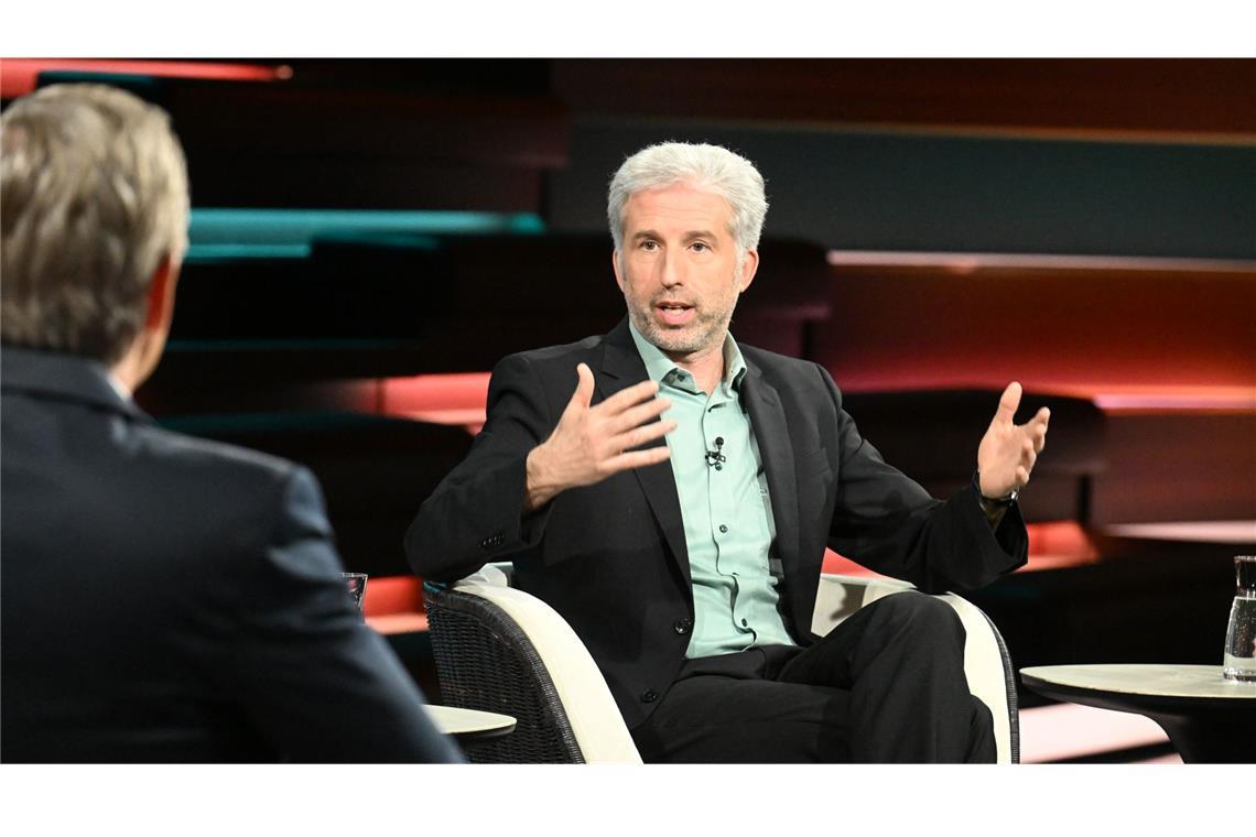 Boris Palmer war am Donnerstagabend in der ZDF-Sendung Markus Lanz zu Gast.