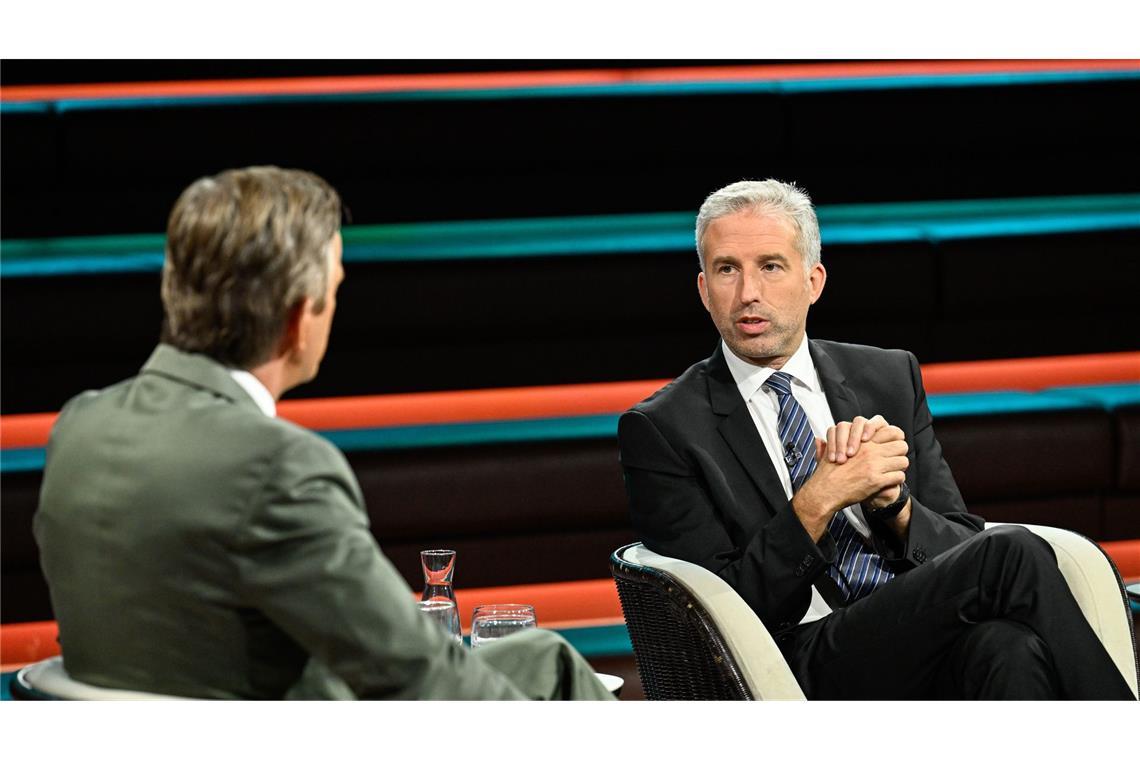 Boris Palmer war bei Markus Lanz zu Gast – und regte sich gehörig über die deutsche Bürokratie auf.