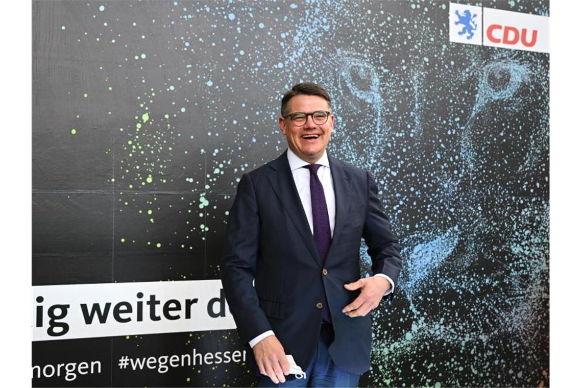 Boris Rhein soll Bouffier als Ministerpräsident nachfolgen Boris Rhein war zwischen 2014 und 2019 Minister für Wissenschaft und Kunst, davor war er vier Jahre Innenminister. Jetzt soll er Ministerpräsident werden. Foto: Arne Dedert/dpa