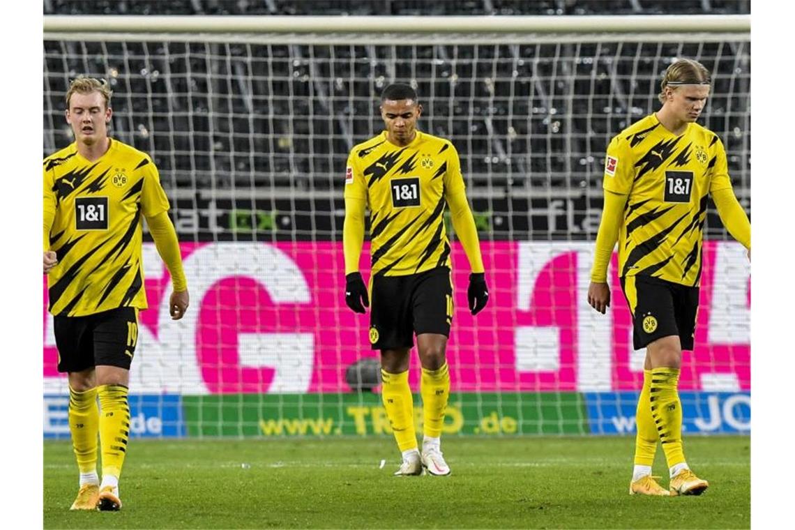 Borussia Dortmund braucht mal wieder ein Erfolgserlebnis. Foto: Martin Meissner/Pool AP/dpa