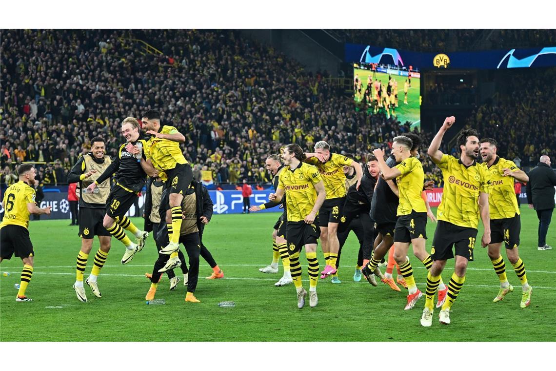 Borussia Dortmund erreicht zum ersten Mal seit 2013 wieder das Champions-League-Halbfinale.