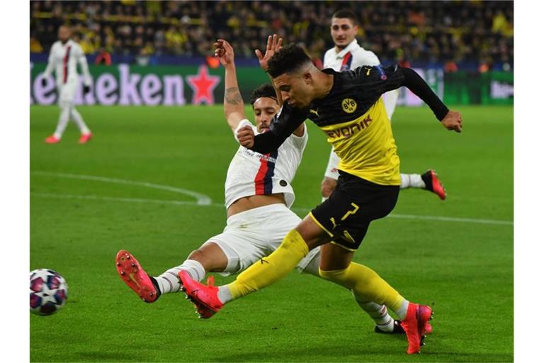 Borussia Dortmund muss in der Champions League bei Paris Saint-Germain antreten. Foto: Bernd Thissen/dpa
