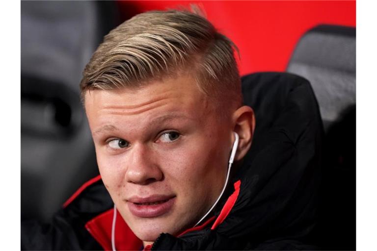 Borussia Dortmung bemüht sich um eine Verpflichtung von Erling Haaland. Foto: John Walton/PA Wire/dpa