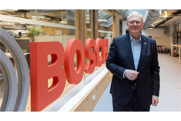 Bosch-Chef Stefan Hartung stellt sich am 29. April bei einer Veranstaltung unserer Zeitung auch Ihren Fragen.