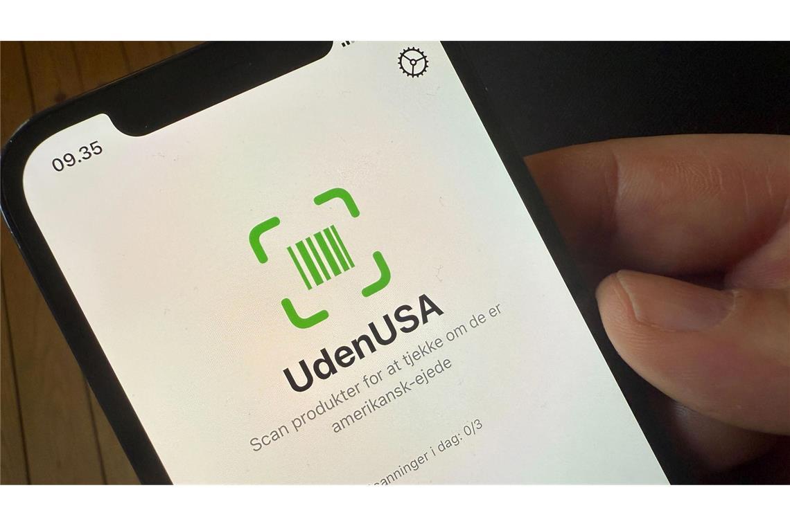 Boykott per Barcode: Eine App zeigt Dänen, welche Produkte im Supermarkt aus den USA kommen.