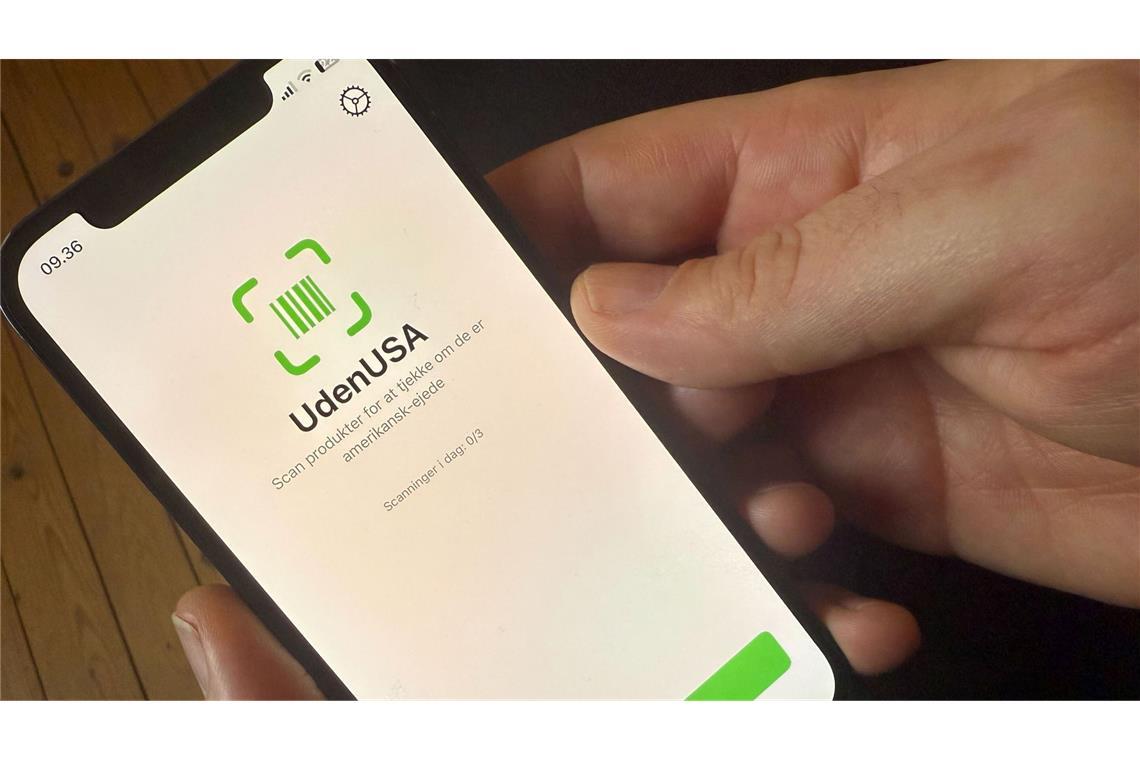 Boykott per Barcode: Eine App zeigt Dänen, welche Produkte im Supermarkt aus den USA kommen.
