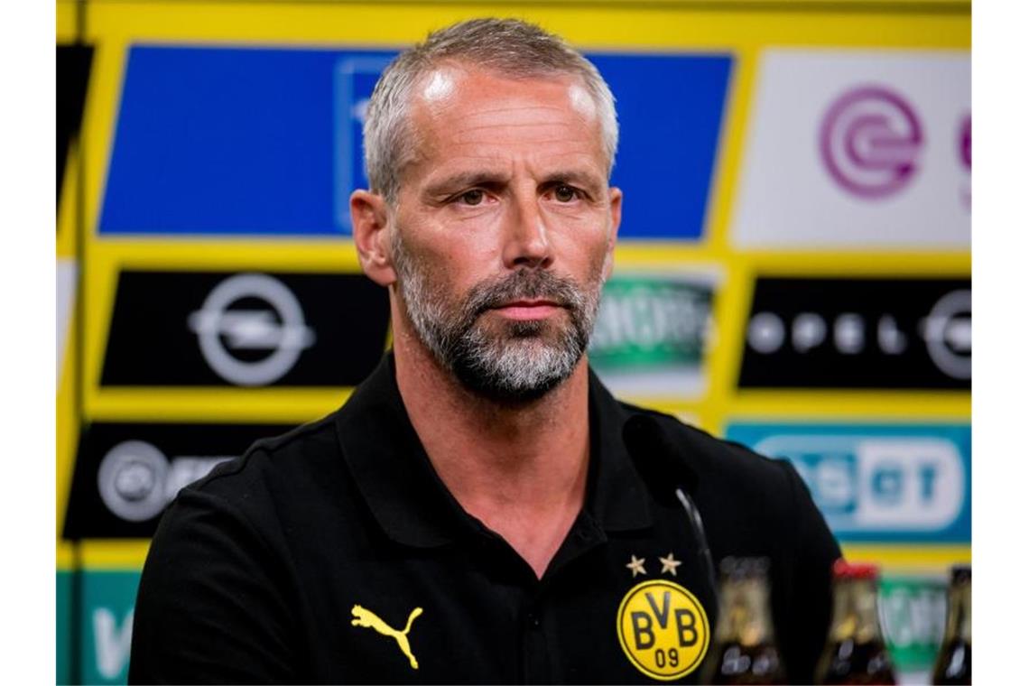 Braucht Ersatz für Jadon Sancho: Dortmunds neuer Trainer Marco Rose. Foto: Alexandre Simoes/BVB/Borussia Dortmund/dpa