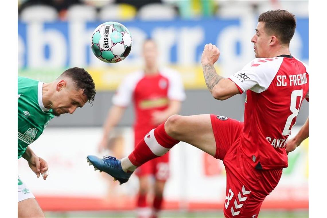 Werder zum dritten Mal in Serie unbesiegt: 1:1 in Freiburg
