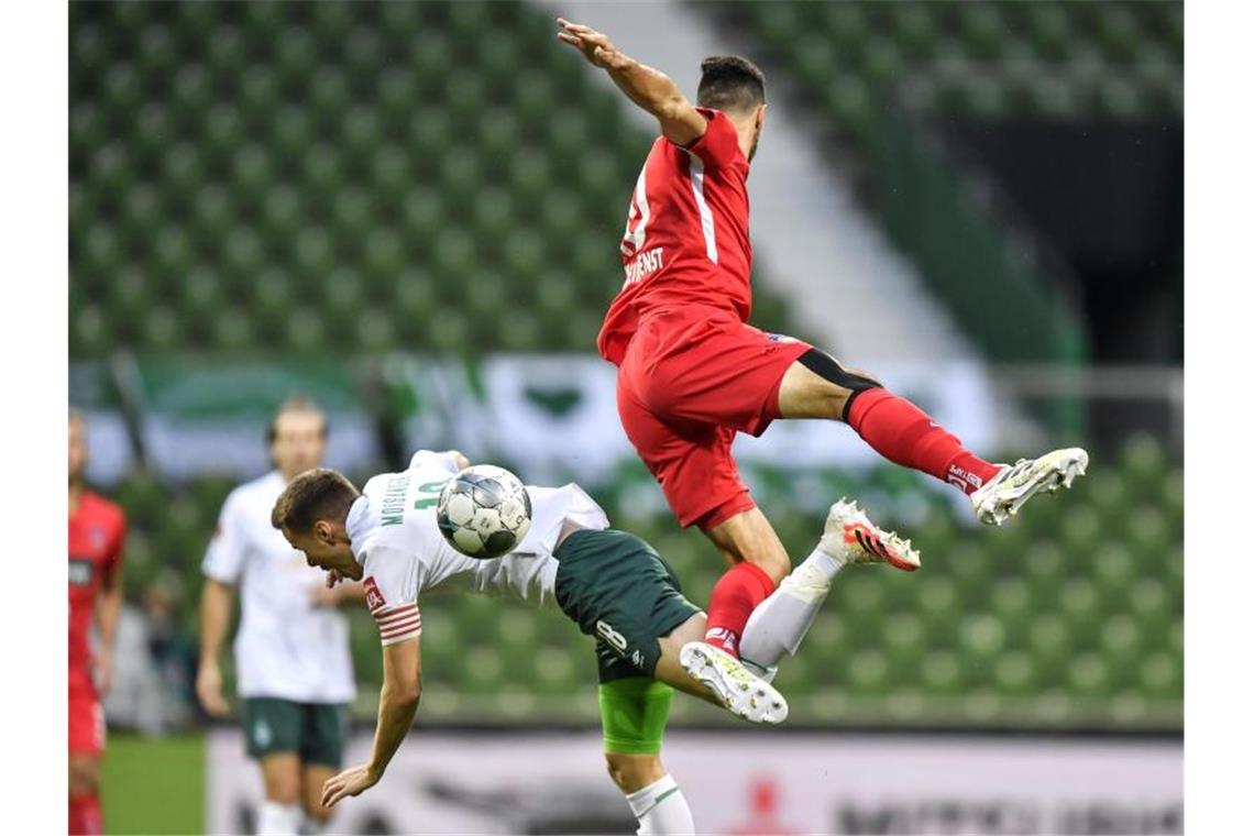 Werder droht weiter der Abstieg: Nullnummer gegen Heidenheim