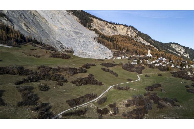 Brienz: Die Gefahr eines neuen großen Schuttstroms ist gestiegen. (Archivbild)