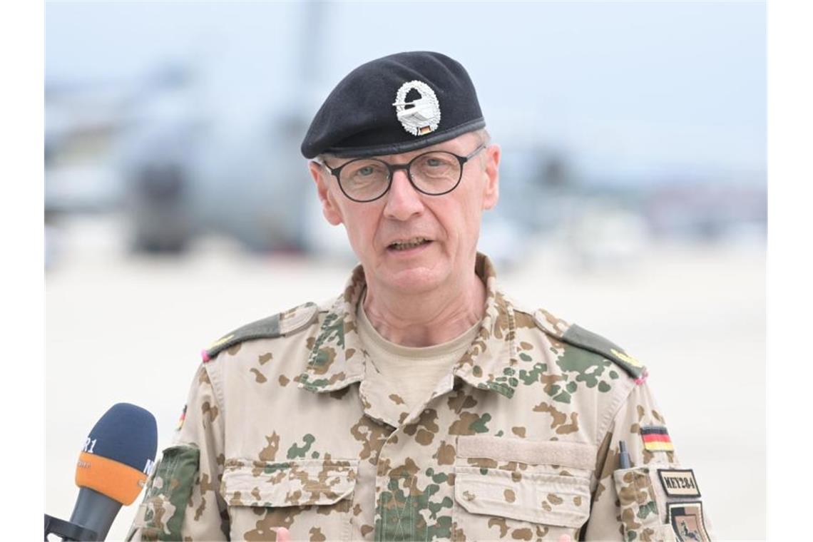 Brigadegeneral ist neuer Kommandeur der Eliteeinheit KSK Brigadegeneral Ansgar Meyer. Foto: Hauke-Christian Dittrich/dpa-Pool/dpa/Archivbild