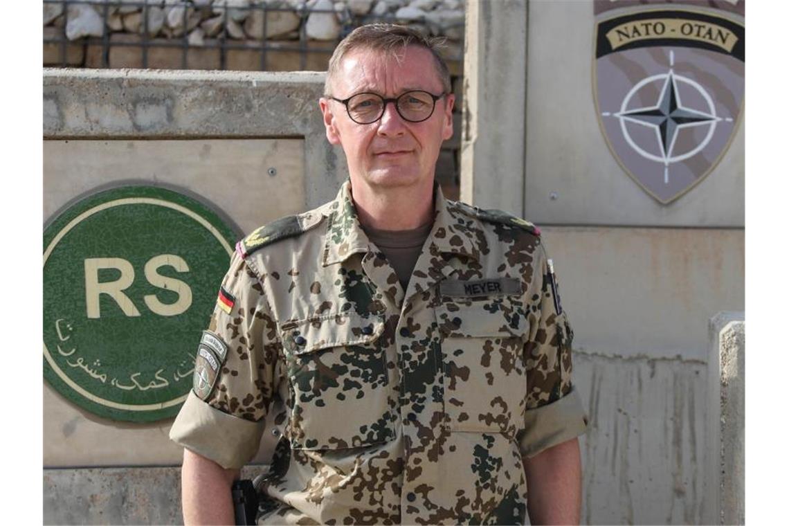 Brigadegeneral Ansgar Meyer wird neuer Kommandeur des Kommandos Spezialkräfte. Foto: Hf Rene Teich/Bundeswehr/dpa