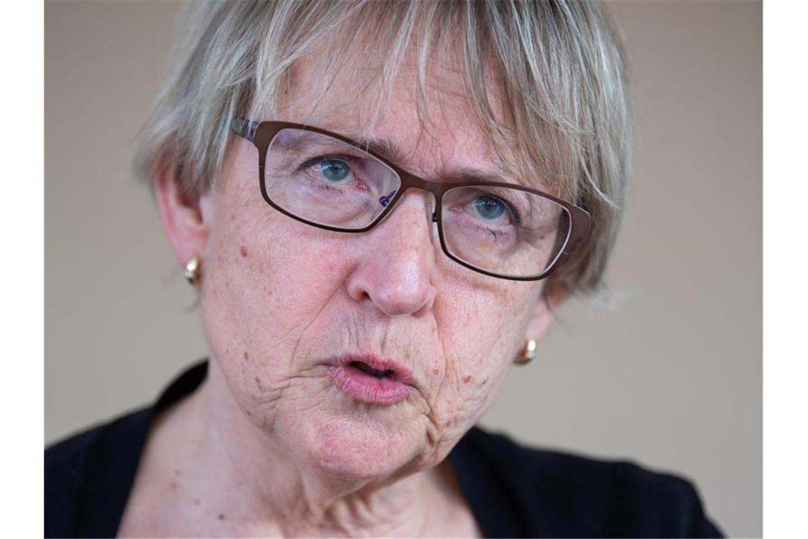 Dahlbender: Stuttgart 21 ist eine meiner größten Niederlagen Brigitte Dahlbender spricht. Foto: Sebastian Gollnow/dpa/Archivbild